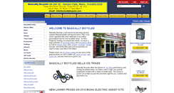 Desktop Screenshot of basicallybicycles.com